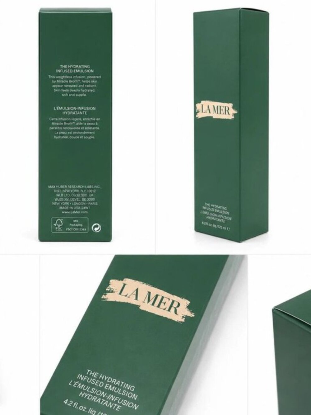 La Mer The Hydrating Infused Emulsion 125ml / 4.2oz New - Picture 3 of 4